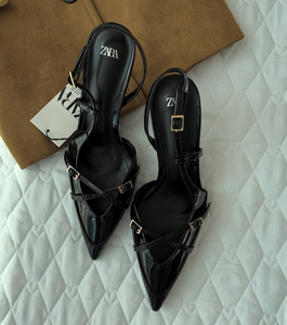 Zara f12 black heels