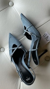 Zara f12 jeans heels