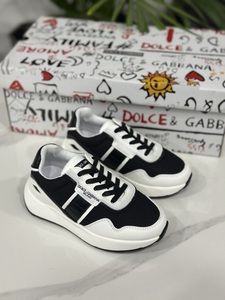 Dolce & Gabbana shoes kids- black white