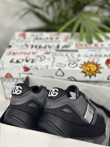 Dolce & Gabbana shoes kids-grey black