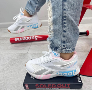 REEBOK RS8 - Black Pink Shoes