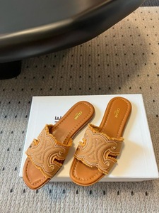 CELINE SLIPPER -BEIGE