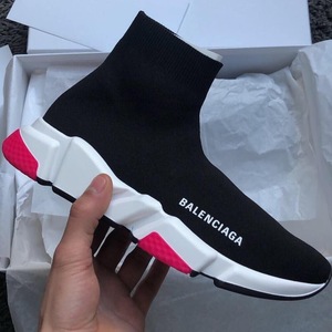 BALENCIAGA SHOES - BLACK WHITE PINK 2