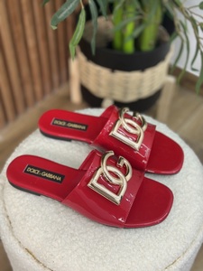 Red D&G slipper