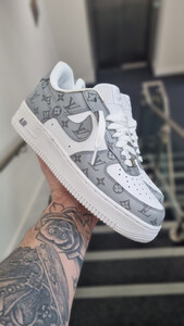 Nike LV AF - White Grey Women