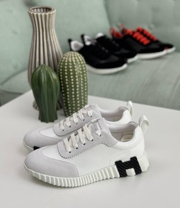 Hermes Shoes - White black