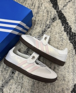 Adidas Samba Sandal - White pink