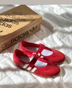Adidas Samba Sandal -  red White