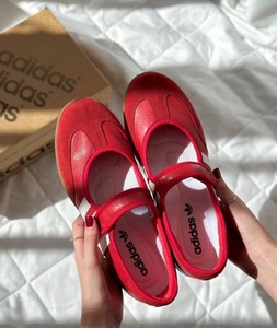 Adidas Samba Sandal -  red White