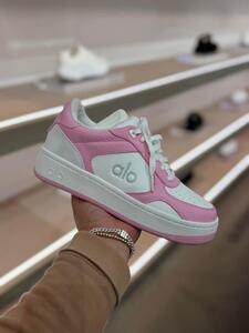 ALO RECOVERY SHOES - WHITE pink
