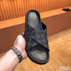 Men's Louis Vuitton2 Slipper - Black