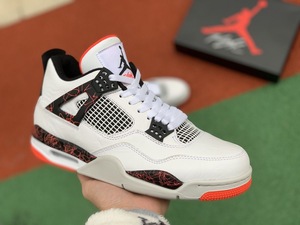 nike jordan 4  white red men
