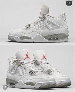 Nike  jordan 4 white