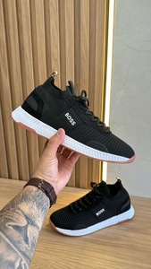 Boss Titanium Shoes - Black White