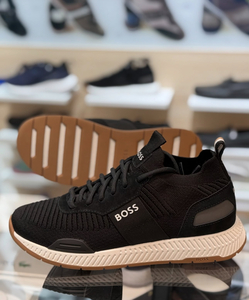 Boss Titanium Shoes - Black White