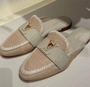 Slipper gucci- white beige