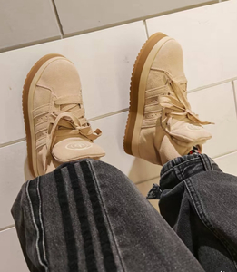 Adidas campus high - beige sneakers