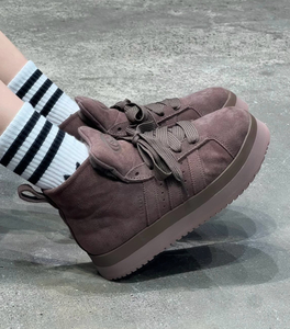 Adidas campus high - brown sneakers