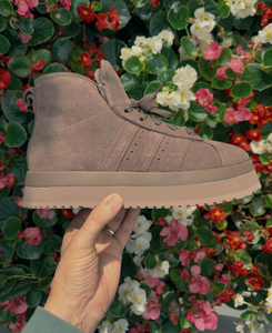 Adidas campus high - brown sneakers