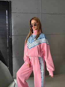 Suits adidas -pink blue