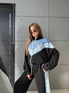 Suits adidas -black blue