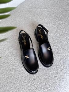 chanel Bordeaux bkack shoes