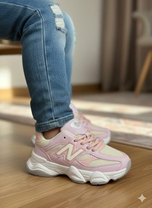 NEW BALANCE 9060 CHILDREN -pink white
