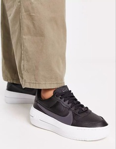 Nike AF1 PLT black white