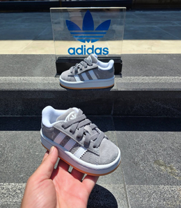 Adidas campus kids Grey white