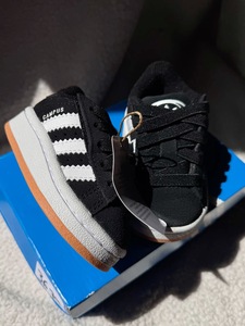 Adidas campus kids Black white