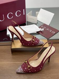 GUCCI heel - Burgundy