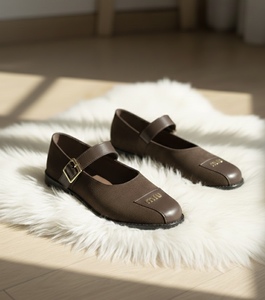 miu miu brown shoes