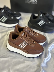 BOSS m1 shoes kids -  Brown white