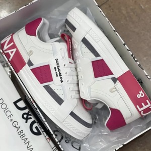 Dolce & Gabbana white pink