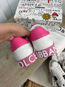 Dolce & Gabbana white pink