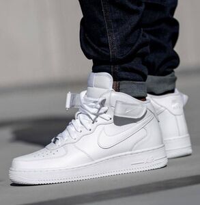 Nike AF1 High - White MEN