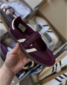 Adidas Samba Sandal -  Burgundy
