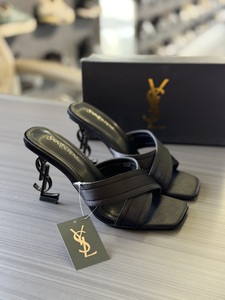 Saint Laurent heels black