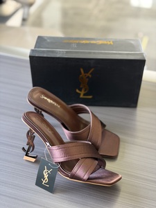Saint Laurent heels brown