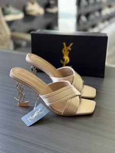 Saint Laurent heels beige