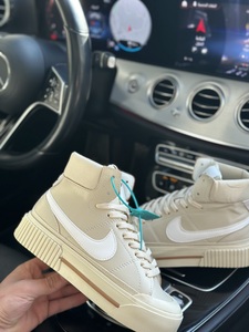Nike Court Legacy Lift High -beige