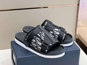 Men's DIOR Slipper -Black white