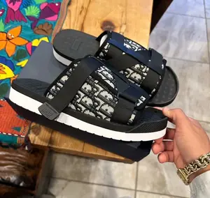 Men's DIOR Slipper -Black white