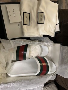 Men's GUCCI Slipper -white