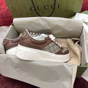 GUCCI  chunky - Brown White