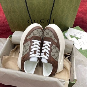 GUCCI  chunky - Brown White