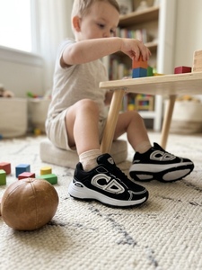 DIOR shoes kids-  Black white