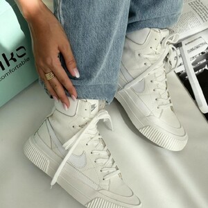 Nike Court Legacy Lift High - White