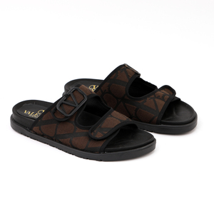 VELENTINO BLACK BROWN SLIPER