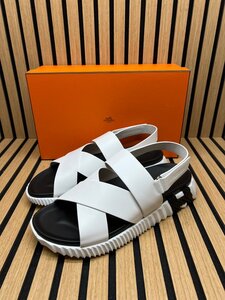 Sandel Hermes white